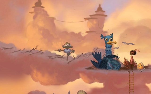 Oddaj ptakowi niebieskie jajo - Gniazdo | Rozdział 1 - Vella | Broken Age - Broken Age - poradnik do gry