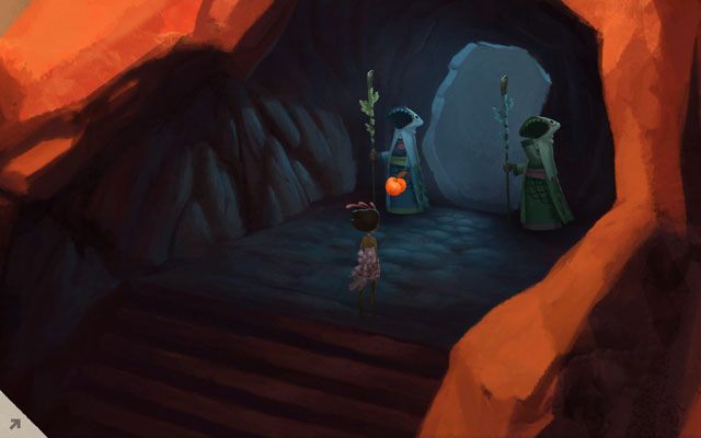 Daj owoc strażnikom - Wioska | Rozdział 1 - Vella | Broken Age - Broken Age - poradnik do gry