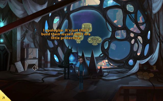 Porozmawiaj z Markiem - Dolny pokład | Rozdział 1 - Shay | Broken Age - Broken Age - poradnik do gry