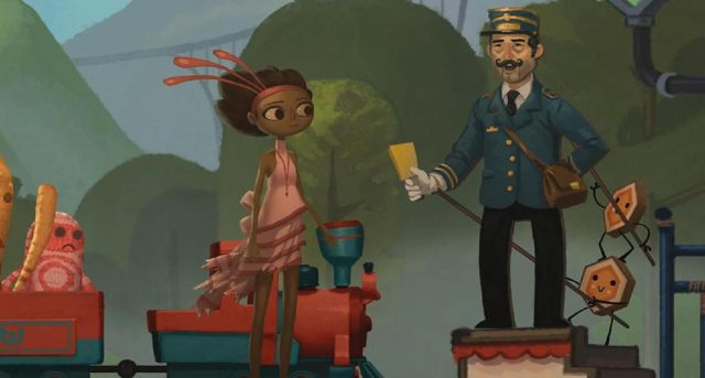 Porozmawiaj z konduktorem - Eksploracja statku | Rozdział 2 - Vella | Broken Age - Broken Age - poradnik do gry