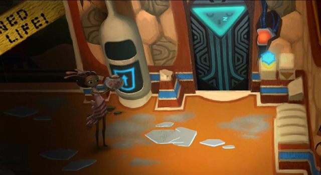 Wrzuć miskę do pojemnika - Przygotowania do starcia | Rozdział 2 - Vella | Broken Age - Broken Age - poradnik do gry