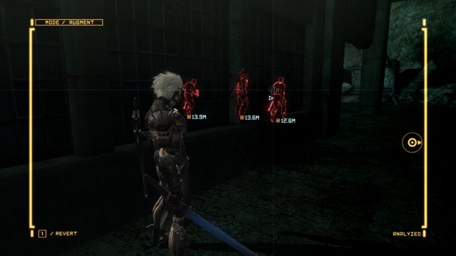 Jeden z wrogów to lewus. - R-01 Coup dEtat | Kampania - opis przejścia Metal Gear Rising Revengeance - Metal Gear Rising: Revengeance - poradnik do gry