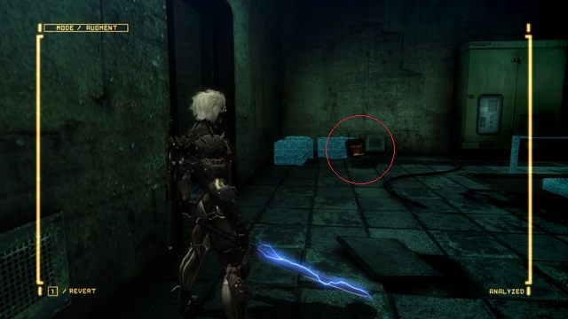 Komputer VRM. - R-02 Research Facility | Kampania - opis przejścia Metal Gear Rising Revengeance - Metal Gear Rising: Revengeance - poradnik do gry
