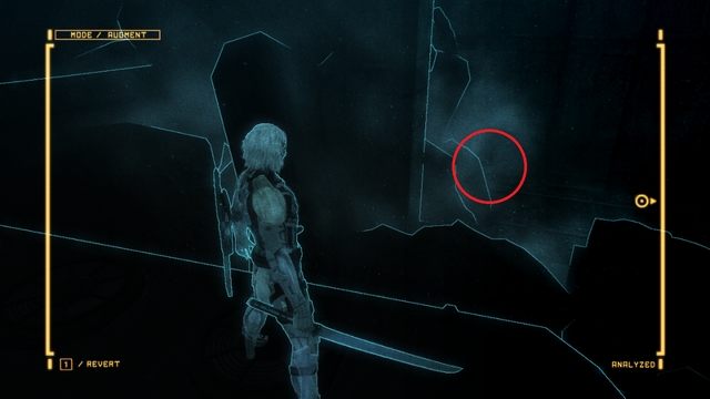 Lokalizacja komputera VRM. - R-03 Mile High | Kampania - opis przejścia Metal Gear Rising Revengeance - Metal Gear Rising: Revengeance - poradnik do gry