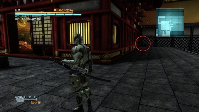 A tu skrzynia z Endurance Plus. - Metal Gear Ray | DLC - Jetstream Sam - opis przejścia - Metal Gear Rising: Revengeance - poradnik do gry