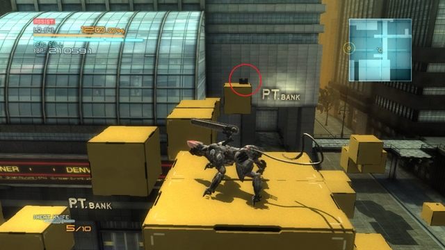 Lokalizacja Endurance Plus. - VR Training - Platforming | DLC - Blade Wolf - opis przejścia - Metal Gear Rising: Revengeance - poradnik do gry