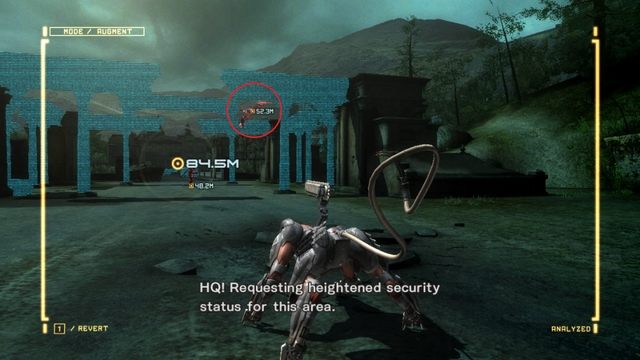 Slider przenoszący Endurance Plus. - Abkhazia Dilapidated Town | DLC - Blade Wolf - opis przejścia - Metal Gear Rising: Revengeance - poradnik do gry