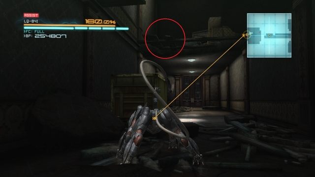 I kolejny komputer VRM. - Abkhazia Main Street | DLC - Blade Wolf - opis przejścia - Metal Gear Rising: Revengeance - poradnik do gry