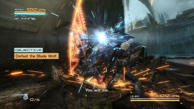 Parowanie ataków to najlepszy sposób na Blade Wolfa. - Blade Wolf | Bossowie Metal Gear Rising Revengeance - Metal Gear Rising: Revengeance - poradnik do gry
