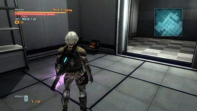 Czternasty komputer VRM. - Komputery z misją VR | Znajdźki Metal Gear Rising Revengeance - Metal Gear Rising: Revengeance - poradnik do gry