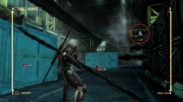Skrzynia z Endurance Plus. - Endurance Plus | Znajdźki Metal Gear Rising Revengeance - Metal Gear Rising: Revengeance - poradnik do gry