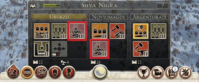 Świątynie zadbają o ład publiczny w prowincji. - Rozbudowa prowincji - gospodarka | Porady ogólne Rome II - Cezar w Galii - Total War: Rome II - Cezar w Galii - poradnik do gry