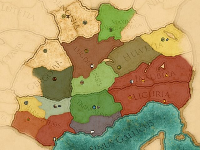 Rzym jest jedyną cywilizowaną frakcją w kampanii Rome II: Cezar w Galii - Charakterystyka | Frakcja - Rzym | Rome II - Cezar w Galii - Total War: Rome II - Cezar w Galii - poradnik do gry
