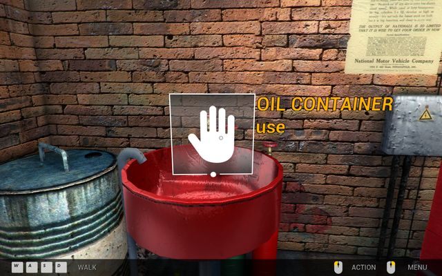 Beczka z olejem posłuży Ci do uzupełnienia zapasów zgromadzonych w kanistrach - Pierwszy garaż - Spacery po garażach - Car Mechanic Simulator 2014 - poradnik do gry