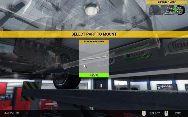 W samochodzie mogą znaleźć się tylko w pełni sprawne rzeczy! - Zlecenie nr 55 - Vulcan Family - Zlecenia - Trzeci garaż - Car Mechanic Simulator 2014 - poradnik do gry