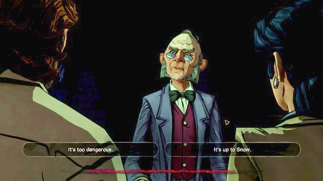 Ważny wybór - Blood | Epizod 2 - Smoke and Mirrors | The Wolf Among Us - The Wolf Among Us - sezon 1 - poradnik do gry