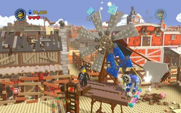 Wskocz na wieżyczkę i opuść drabinę - Wąwóz Płaskrzaków | Wątek fabularny w LEGO Przygoda gra wideo - LEGO Przygoda gra wideo - poradnik do gry