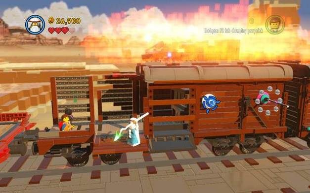 Wbij laskę we wskazane miejsce - Dachy Płaskrzaków | Wątek fabularny w LEGO Przygoda gra wideo - LEGO Przygoda gra wideo - poradnik do gry
