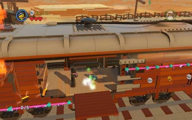 Stron instrukcji ukaże się po zniszczeniu robota - Dachy Płaskrzaków | Wątek fabularny w LEGO Przygoda gra wideo - LEGO Przygoda gra wideo - poradnik do gry