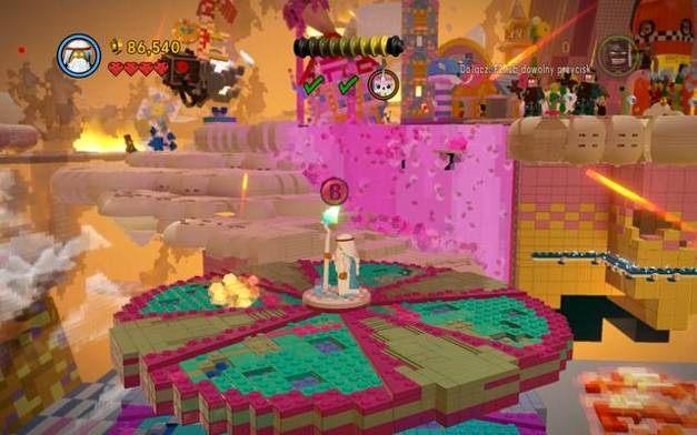 Przejdź Witruwiuszem na drugą stronę - Atak na Chmurokukułkowo | Wątek fabularny w LEGO Przygoda gra wideo - LEGO Przygoda gra wideo - poradnik do gry