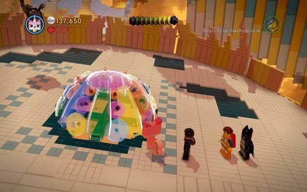 Usuń złoty stos i przebuduj Tęczowe bloki - Atak na Chmurokukułkowo | Wątek fabularny w LEGO Przygoda gra wideo - LEGO Przygoda gra wideo - poradnik do gry