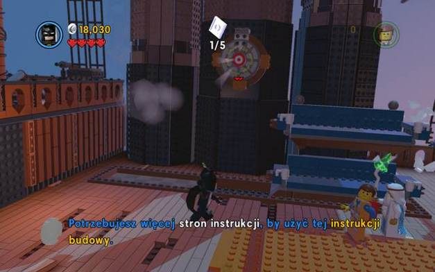 Napraw podłogę przy kanapie - Przedostań się do Wieży Oktanu | Wątek fabularny w LEGO Przygoda gra wideo - LEGO Przygoda gra wideo - poradnik do gry