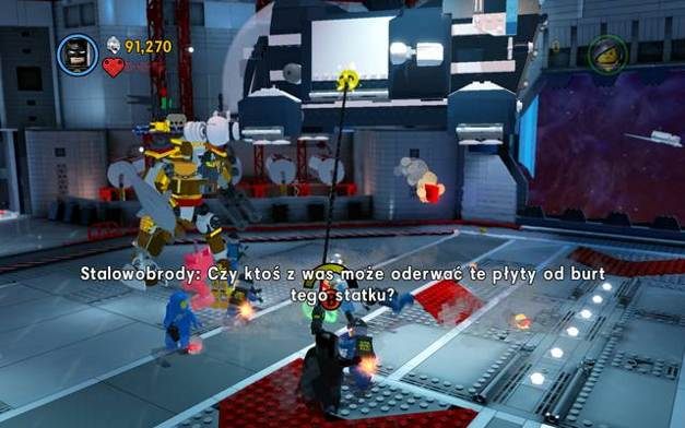 Zdemoluj statek desantowy - Przedostań się do Wieży Oktanu | Wątek fabularny w LEGO Przygoda gra wideo - LEGO Przygoda gra wideo - poradnik do gry