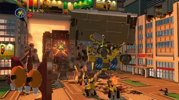 Trafiaj w ekran robota - Ostatnie starcie | Wątek fabularny w LEGO Przygoda gra wideo - LEGO Przygoda gra wideo - poradnik do gry