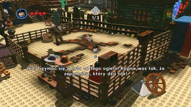 Drugi kawałek schematu - Stary Zachód | Misje poboczne - czerwone klocki w LEGO Przygoda gra wideo - LEGO Przygoda gra wideo - poradnik do gry