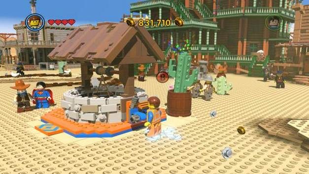 Studnia - Stary Zachód | Misje poboczne - czerwone klocki w LEGO Przygoda gra wideo - LEGO Przygoda gra wideo - poradnik do gry