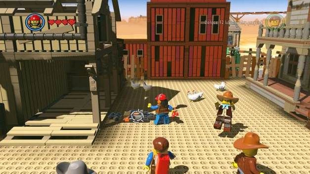 Podpal stodołę - Stary Zachód | Misje poboczne - czerwone klocki w LEGO Przygoda gra wideo - LEGO Przygoda gra wideo - poradnik do gry