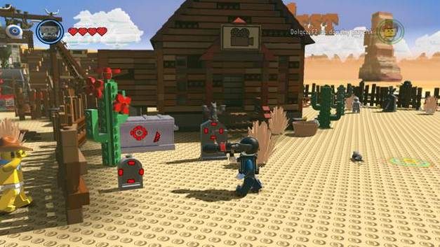 Piąty ptak - Stary Zachód | Misje poboczne - czerwone klocki w LEGO Przygoda gra wideo - LEGO Przygoda gra wideo - poradnik do gry