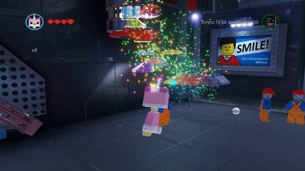 Trzecia mata taneczna - Wieża Oktanu | Misje poboczne - czerwone klocki w LEGO Przygoda gra wideo - LEGO Przygoda gra wideo - poradnik do gry