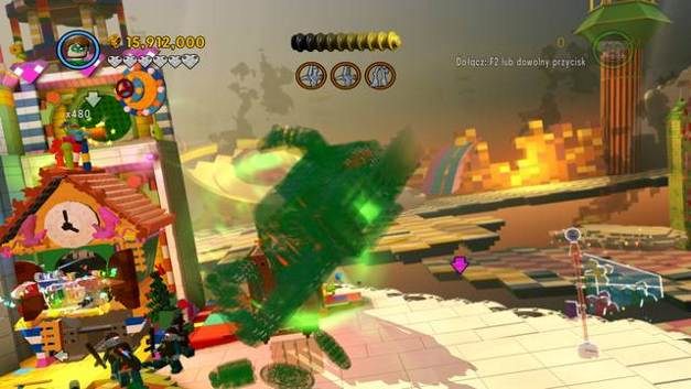 Zbuduj konstrukcję i zdobądź gacie - Ucieczka z Chmurokukułkowa | Strony instrukcji i gacie | LEGO Przygoda gra wideo - LEGO Przygoda gra wideo - poradnik do gry