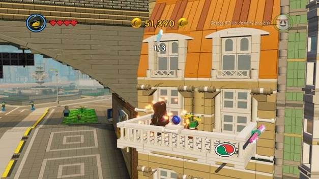 Pierwsza częśc instrukcji - Klocburg | Misje poboczne - czerwone klocki w LEGO Przygoda gra wideo - LEGO Przygoda gra wideo - poradnik do gry