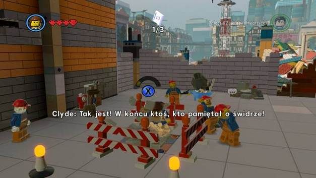 Druga część instrukcji - Klocburg | Misje poboczne - czerwone klocki w LEGO Przygoda gra wideo - LEGO Przygoda gra wideo - poradnik do gry