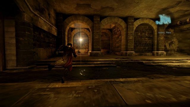 Na wprost znajduje się strumień powietrza, którym musisz przejść na góre. - Misja 9 - The Second Acolyte | Kampania - opis przejścia - Castlevania: Lords of Shadow 2 - poradnik do gry