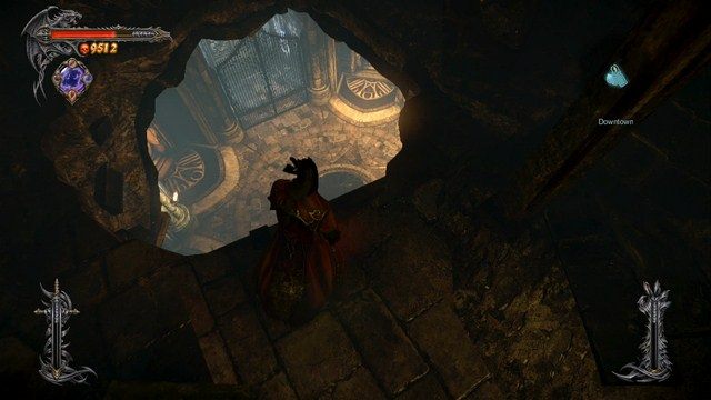 Na dole komnata, do której masz się udać. - Misja 10 - The Mirror of Fate | Kampania - opis przejścia - Castlevania: Lords of Shadow 2 - poradnik do gry
