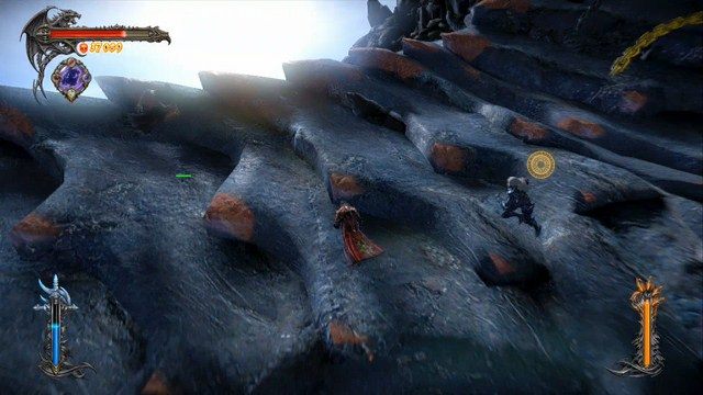 Jeden z kilku etapów wspinaczkowych przed finałową walką. - Misja 11 - Revelations | Kampania - opis przejścia - Castlevania: Lords of Shadow 2 - poradnik do gry