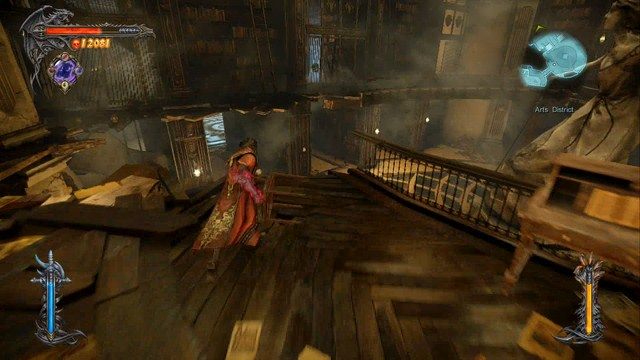 Widoczna w oddali Skrzynia Bólu. - Arts District | Znajdźki - drugie podejście | Castlevania Lords of Shadow 2 - Castlevania: Lords of Shadow 2 - poradnik do gry