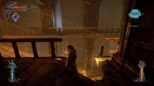Oto i podwójny Stos Ofiarny w miejscu, gdzie walczyłeś z bossem. - Arts District | Znajdźki - drugie podejście | Castlevania Lords of Shadow 2 - Castlevania: Lords of Shadow 2 - poradnik do gry