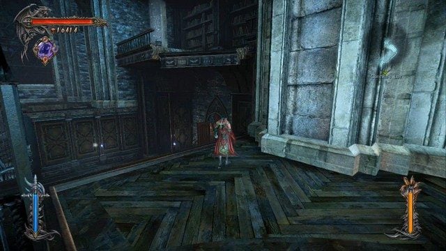 Wykorzystaj podwójny skok, by się tam dostać. - Carmillas Lair | Znajdźki - drugie podejście | Castlevania Lords of Shadow 2 - Castlevania: Lords of Shadow 2 - poradnik do gry