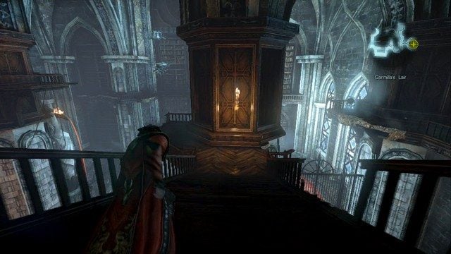 Widoczna po prawej stronie Skrzynia Bólu. - Carmillas Lair | Znajdźki - drugie podejście | Castlevania Lords of Shadow 2 - Castlevania: Lords of Shadow 2 - poradnik do gry