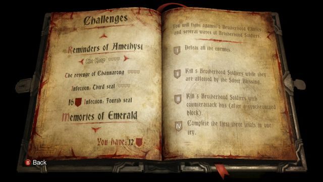 Lista wyzwań Reminders of Amethyst. - Reminders of Amethyst | Wyzwania | Castlevania Lords of Shadow 2 - Castlevania: Lords of Shadow 2 - poradnik do gry