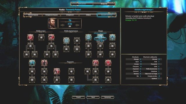 Mag ma swoje drzewka zdolności specjalnych. - Mag - przykładowy build | Rozwój postaci | Blackguards - Blackguards - poradnik do gry