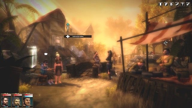 Czarodziejka znajduje się na lewo. - Kurs na południe | Rozdział 1 - Ucieczka - zadania główne | Blackguards - Blackguards - poradnik do gry