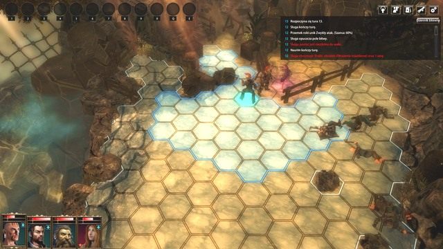 Na planszy nie ma żadnych elementów interaktywnych. - Rozdział 4 - Urias | Bossowie i trudne walki | Blackguards - Blackguards - poradnik do gry