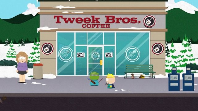 Tweeka znajdziesz w kawiarni jego rodziców - Do broni/Call the Banners (2) Tweek | Opis przejścia w South Park - Kijek Prawdy - South Park: Kijek Prawdy - poradnik do gry