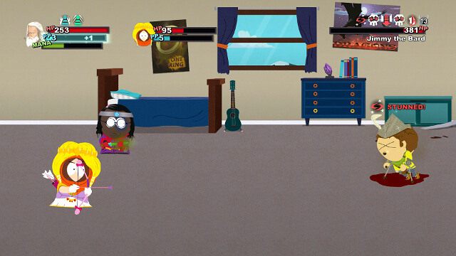 Bój z Bardem - Bard/The Bard | Opis przejścia w South Park - Kijek Prawdy - South Park: Kijek Prawdy - poradnik do gry