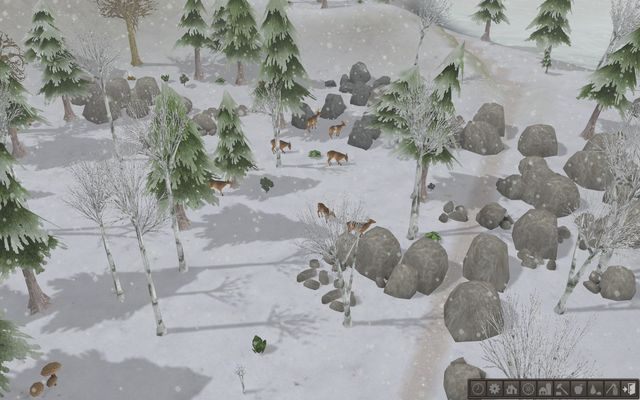 Jak doskonale widać, zwierzyny w lasach nie brak! - Skóra i wełna w Banished | Wydobycie i obróbka surowców - Banished - poradnik do gry